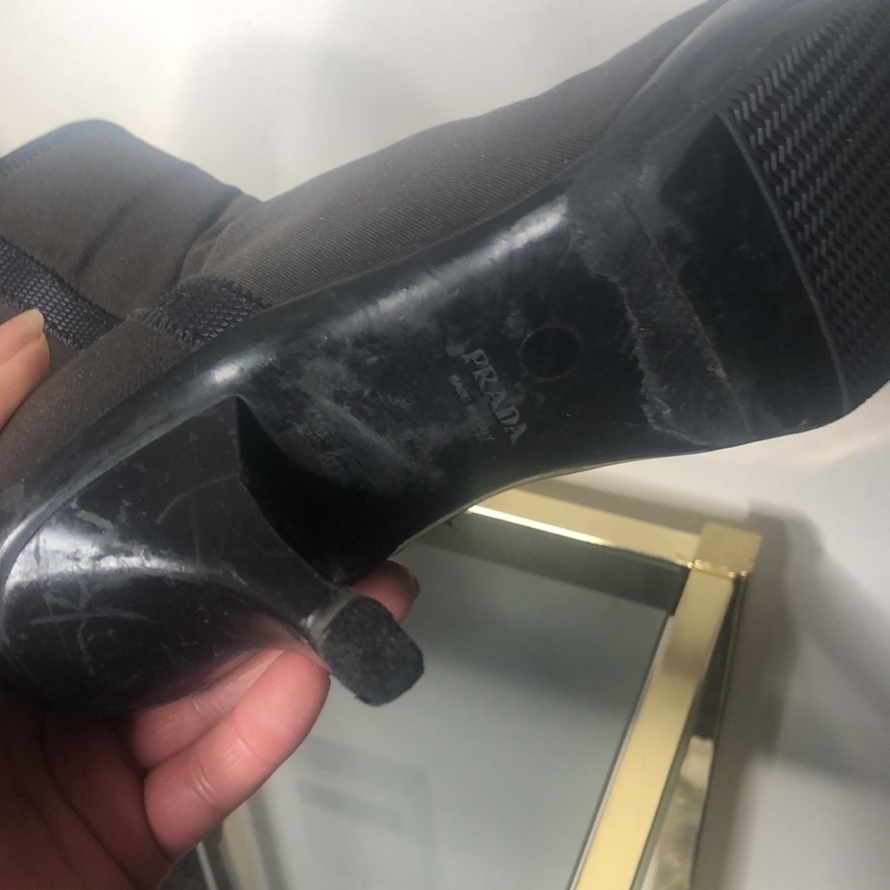 Prada zip up grey boots​ - Picture 8 of 11